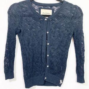 Abercrombie & Fitch • Lace Cardigan • Size Lg Kids
